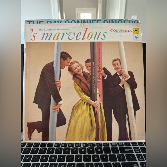 It’s The Talk Of The Town (CL 1334) & ‘s Marvelous (CL 1074) Ray Conniff Vintage - Picture 1 of 9